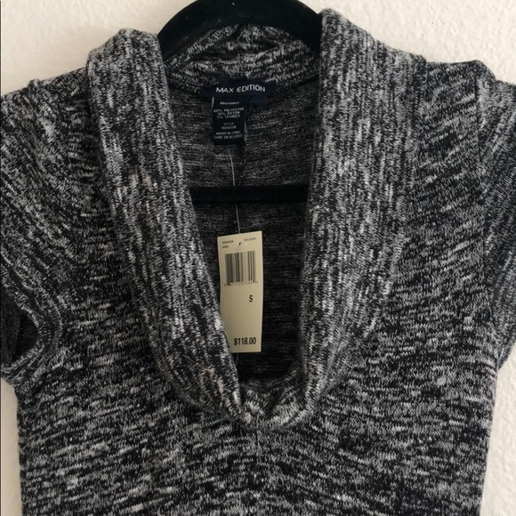 NWT Max Edition Maxi Cowl Neck Dress - Picture 2 of 6